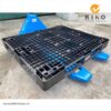 Pallet Nhựa Cũ 1200x1000x120mm Màu Đen Giá Rẻ